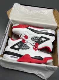 Buty Nike Air Jordan Retro 4 Fire Red 36-45 męskie trampki