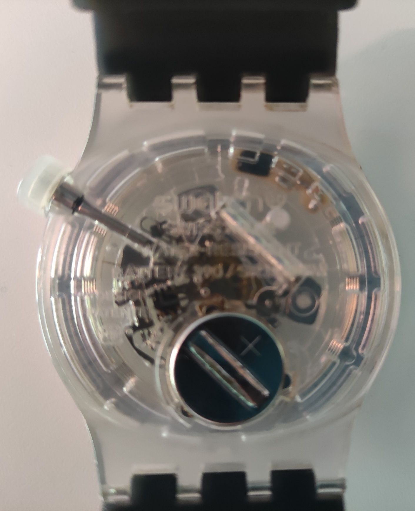 Zegarek Swatch Big Bold Clearly Pay NFC