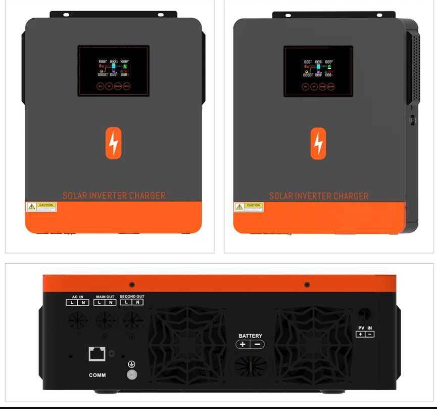 PowMR 4200W 24V +WiFi гібридний інвертор /UPC/ УПС / POW-HVM4.2M-24V-N