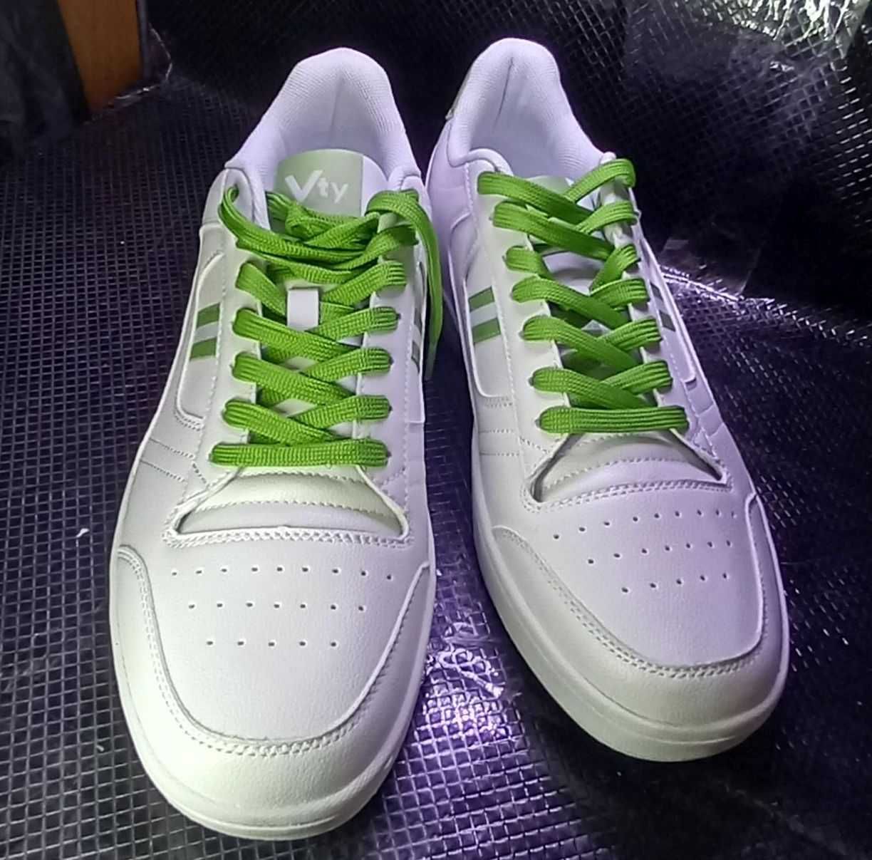 Vty Sneakersy Białe - 46