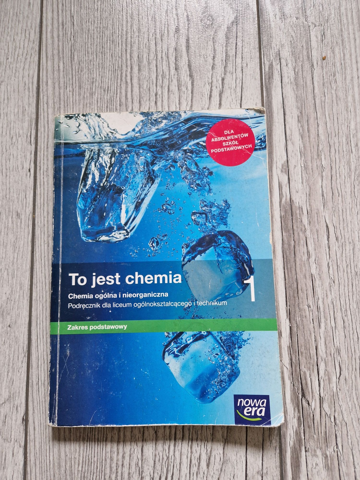 Podręcznik To jest chemia do klasy 1 szkoły średniej