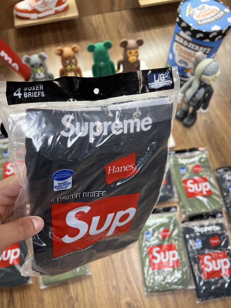 Труси Боксери Supreme Black Khaki