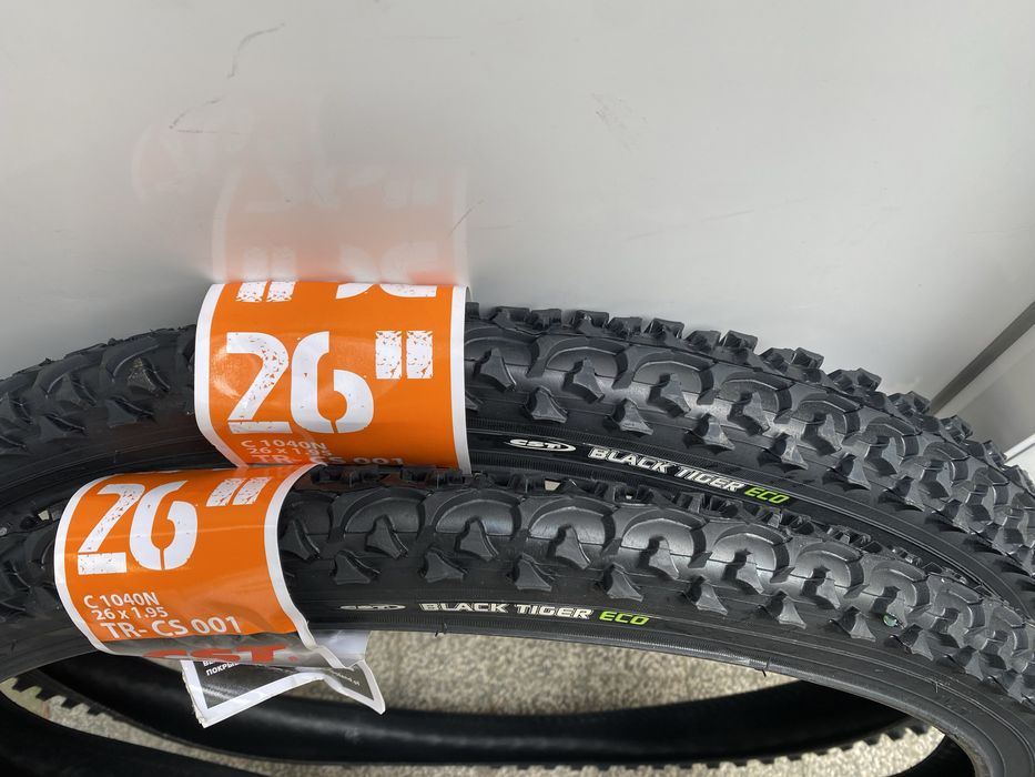 2x Opona CST C1040N Black Tiger Eco MTB 26x1,95", drutowa (TR-CS001)