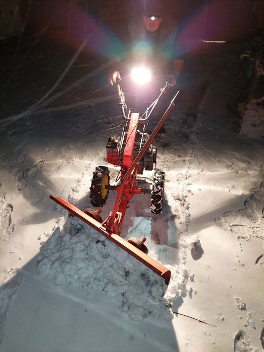 Odśnieżarka - Zestaw Pług + Wirnik