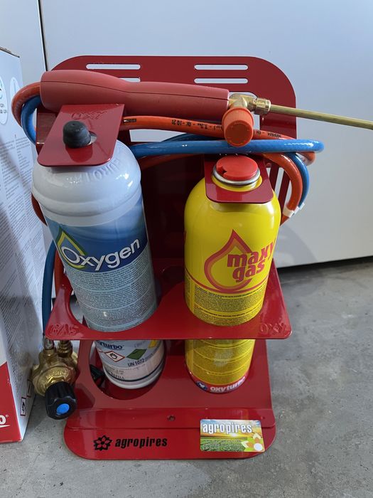 Soldador a gás + o2