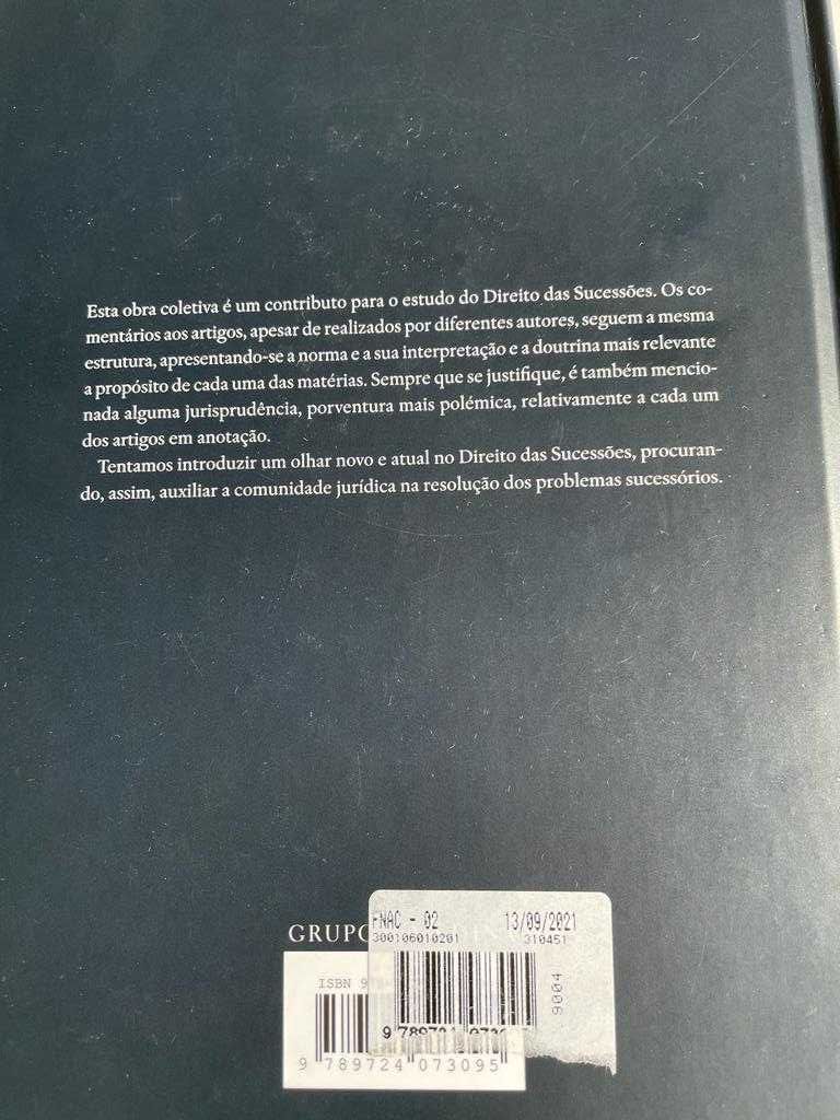 Código Civil Anotado - Livro 4 : Direito da Família - Clara Sottomayor