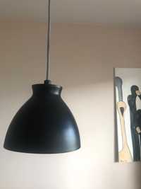 Lampa sufitowa czarna