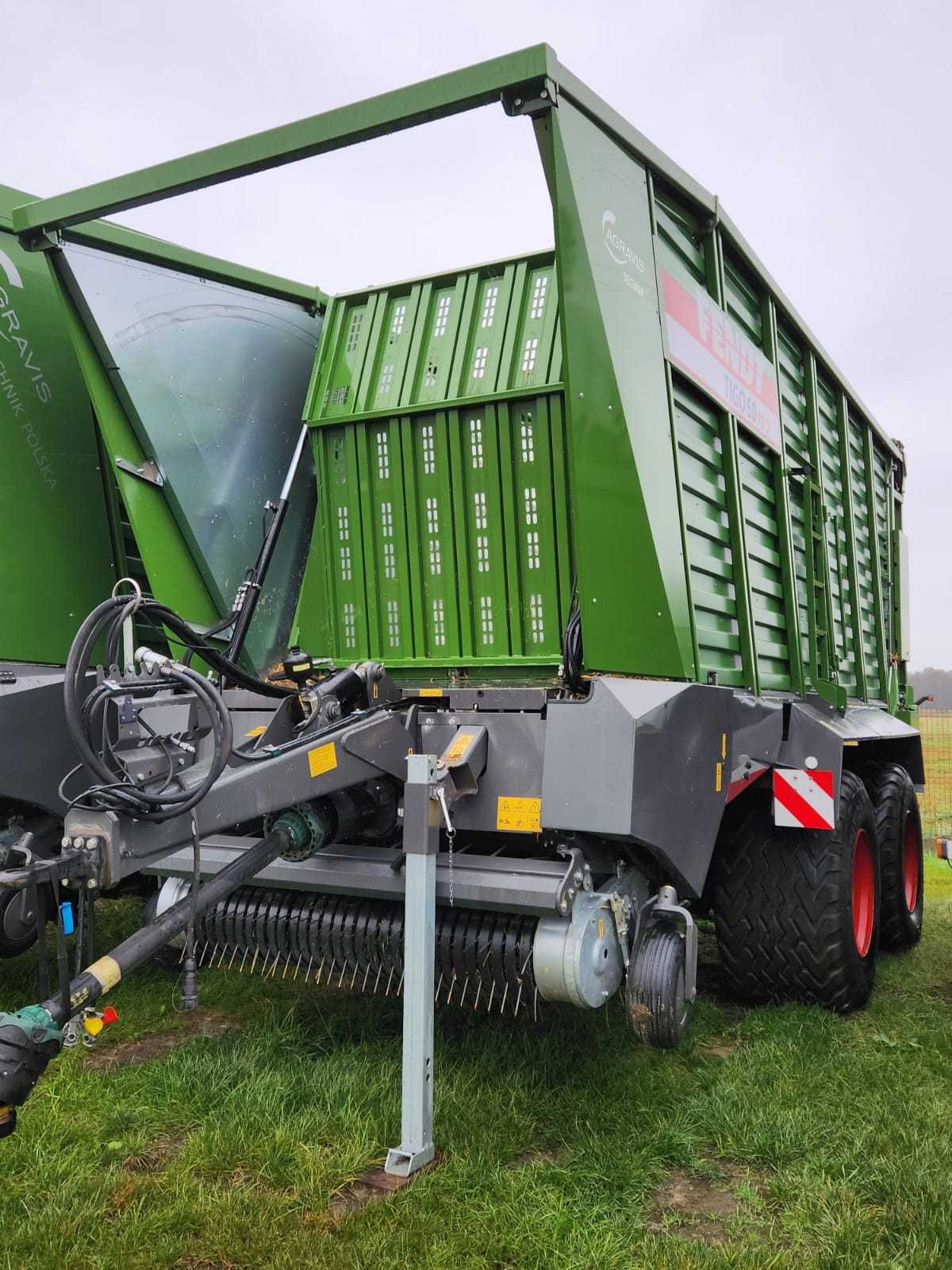 Przyczepa samozbierająca Fendt Tigo 60 PR P