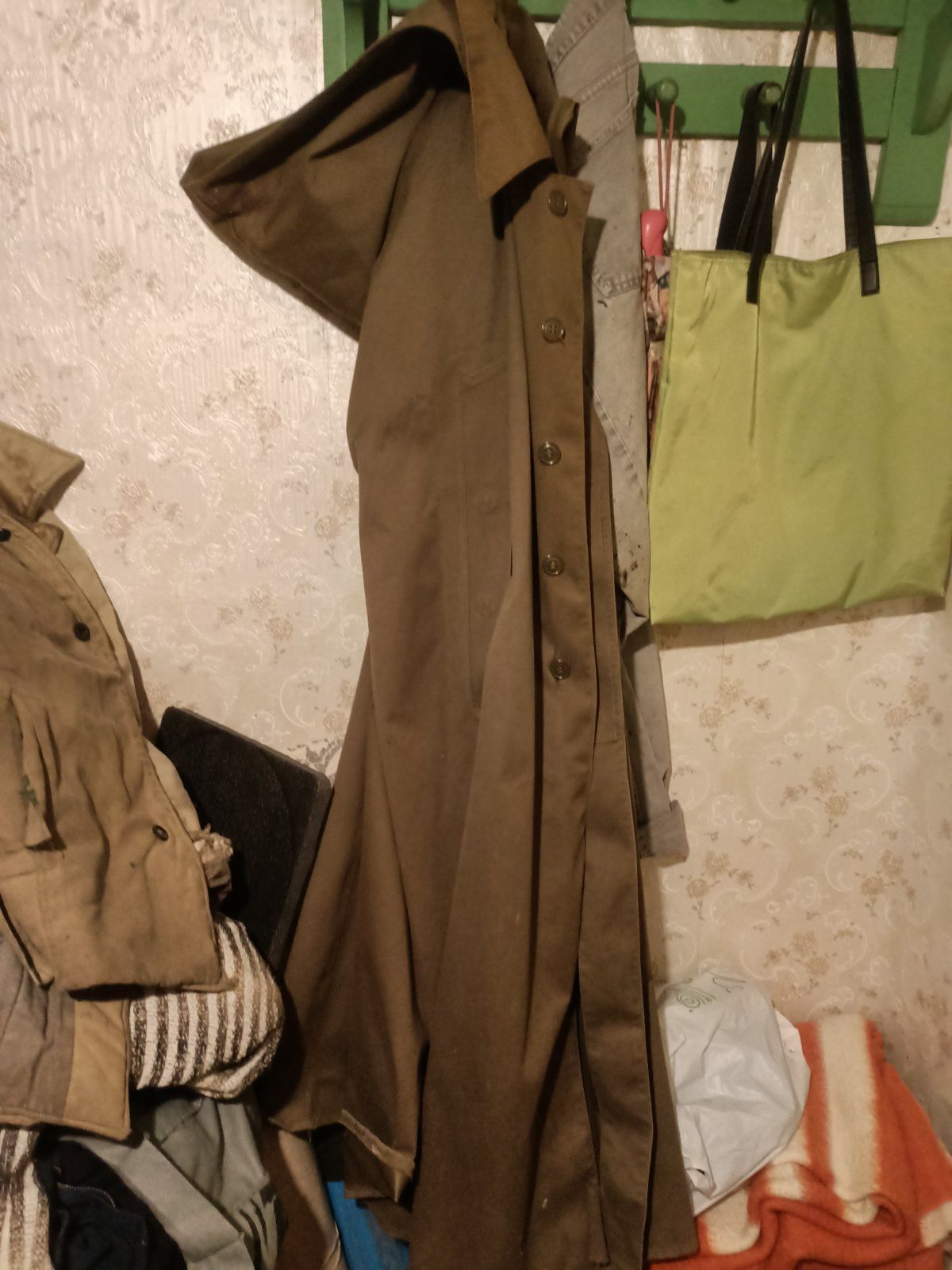 Плащ палатка Ссср прорезинена