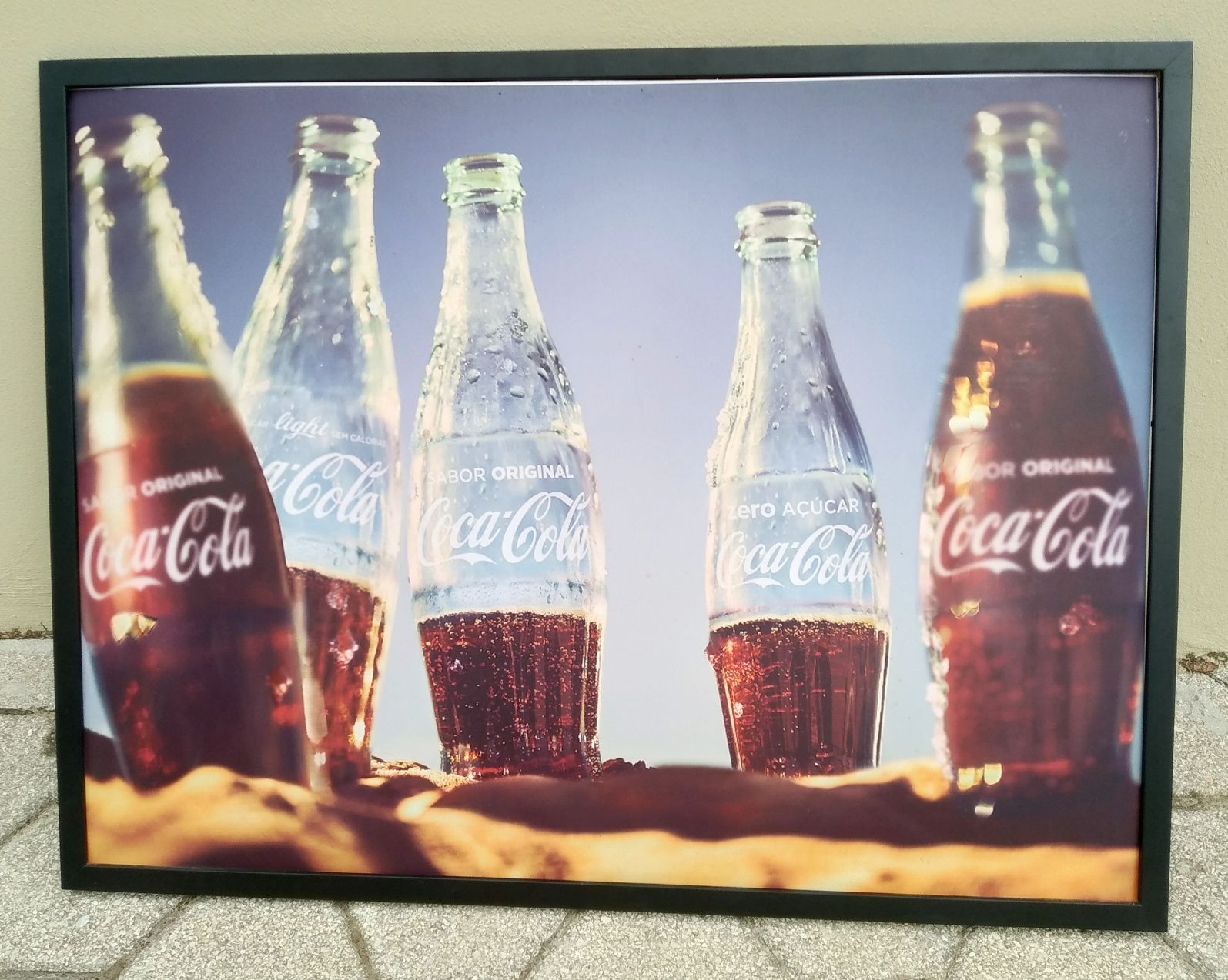 Quadros da famosa marca Coca-Cola