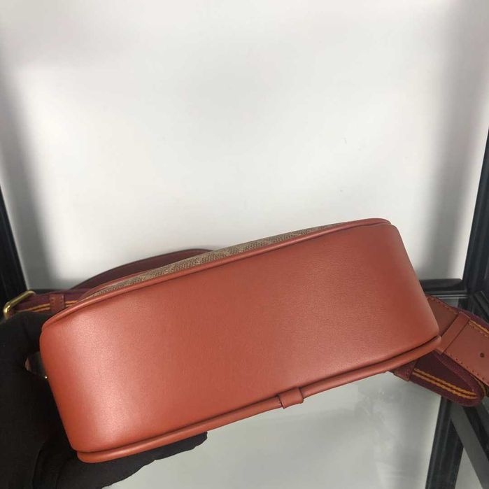 Шкіряна сумка Coach saddle