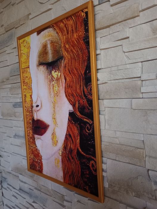 Obraz na płótnie ,Złote łzy. Anne–Marie Zilberman, 60x40