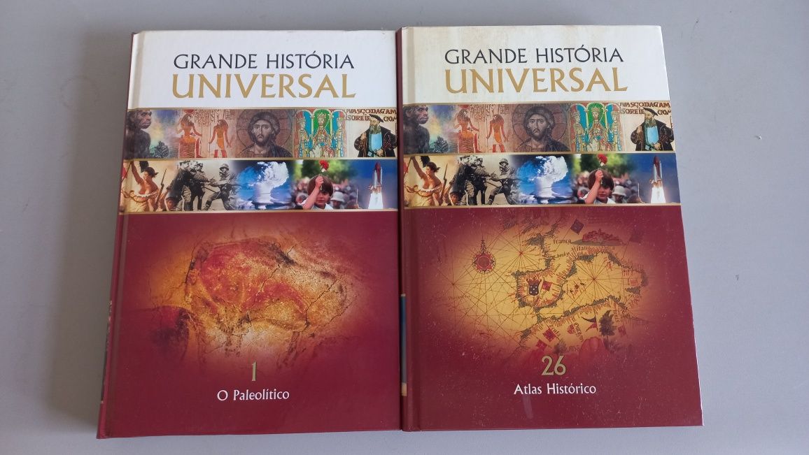 Grande História Universal - 26 volumes - 2015 EDICLUBE