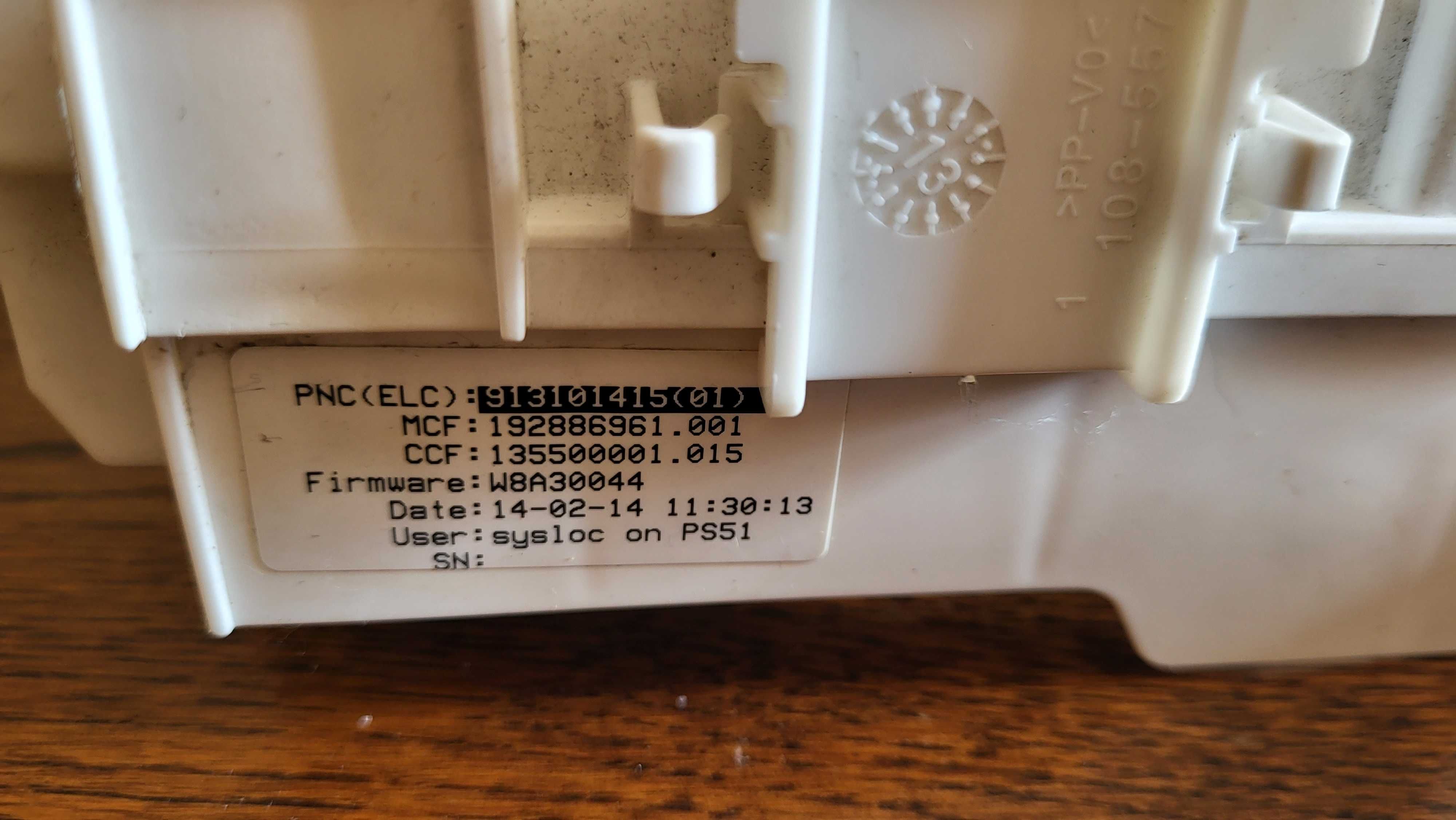 Moduł sterujący, elektronika pralki Electrolux EWT11064TW