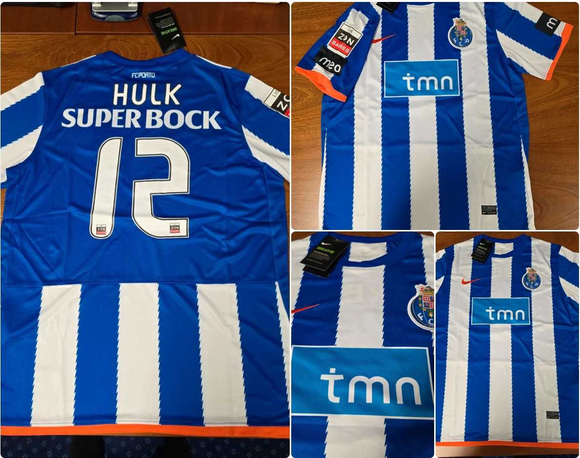 Camisola FC Porto 2010/2011 - Hulk #12 - TAMANHO M OU L