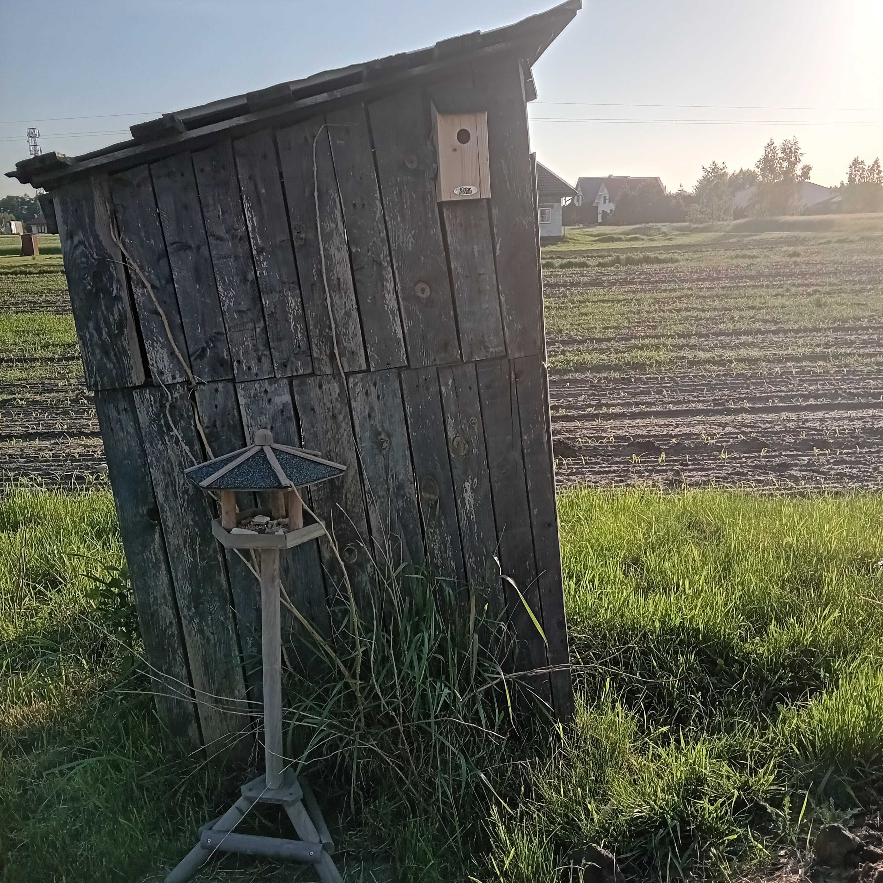Wc drewniane,drewnochron