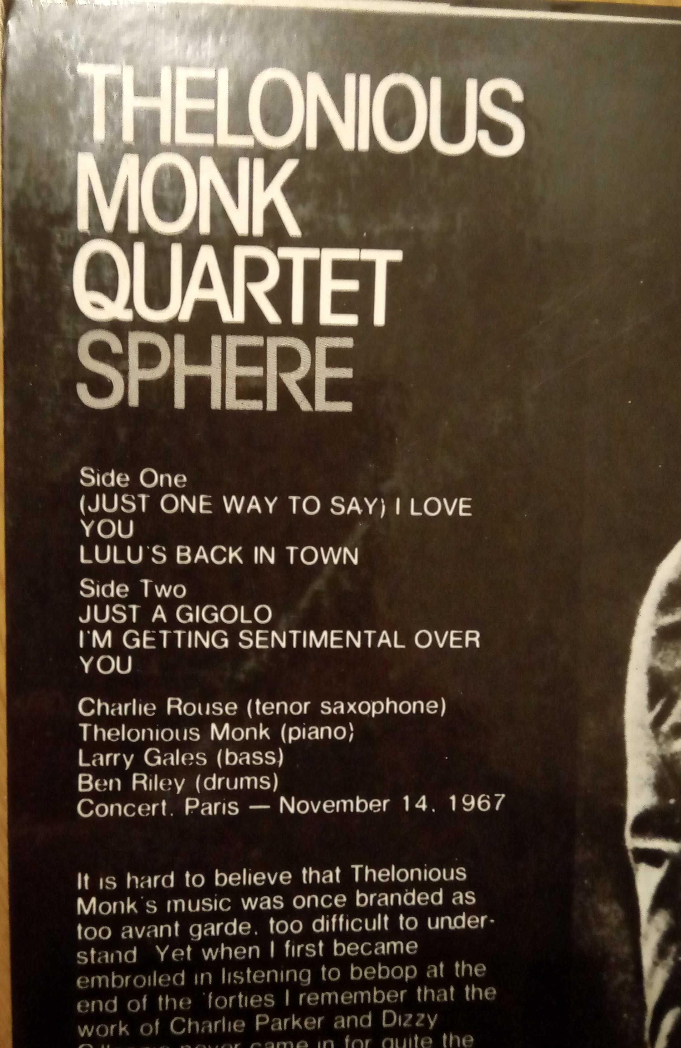 Thelonious Monk Quartet, Sphere, LP