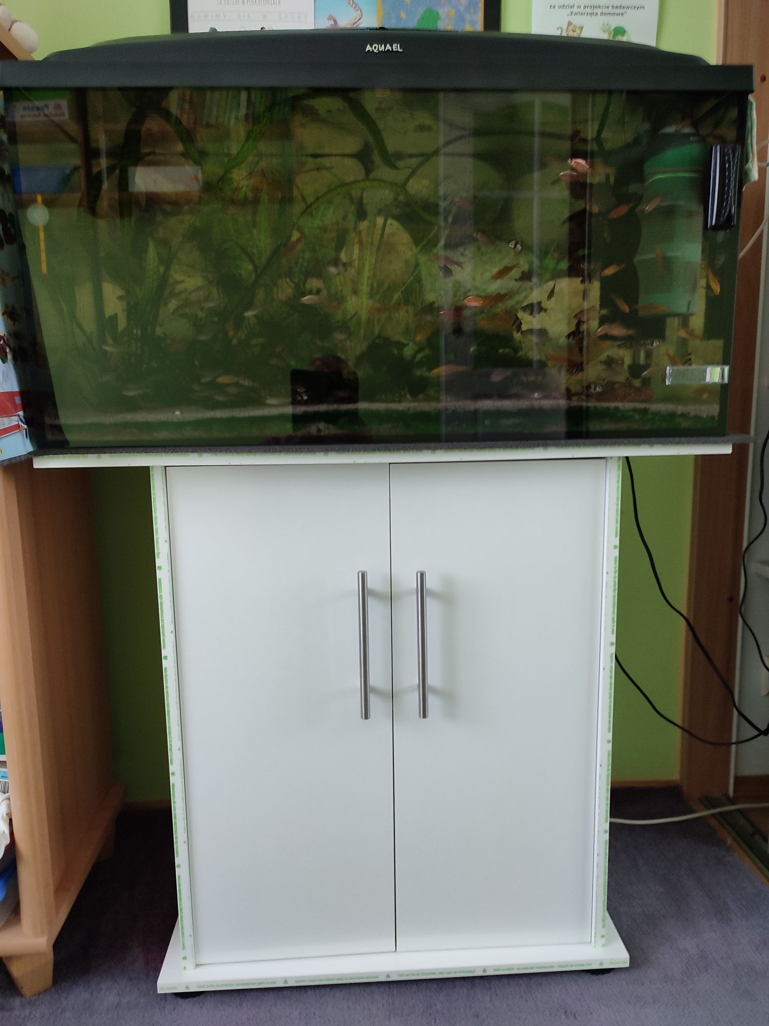 Sprzedam akwarium w idealnym stanie 112 litrowe