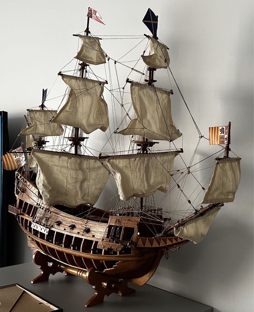 Model statku Galeon San Juan Bautista DeAgostini