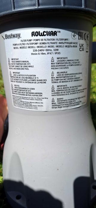 2 Pompy Bestway Flowclear #58383