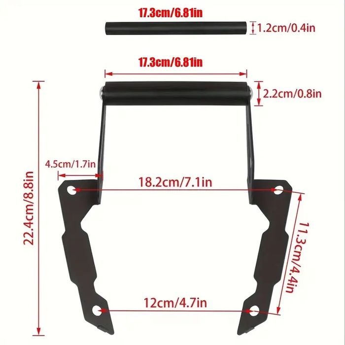 Barra de acessórios HONDA Transalp XL750 23/24