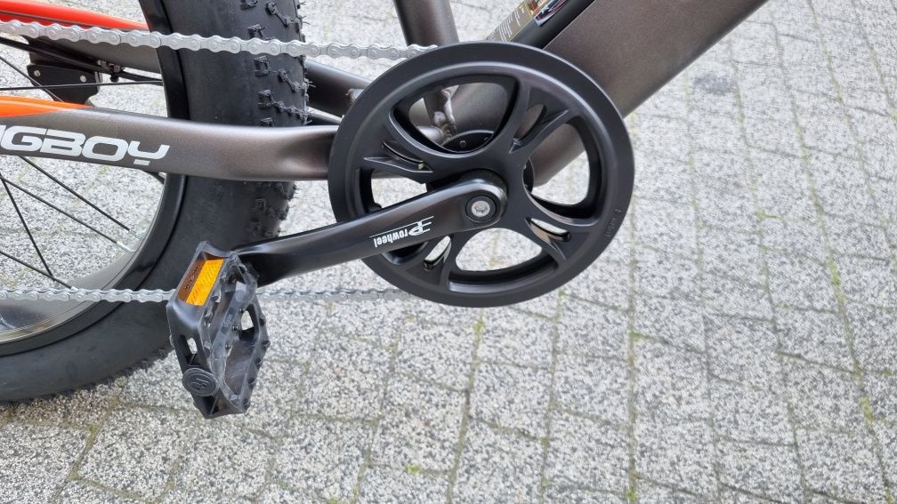 Ebike Fatbike rower elektryczny Blackcyclo