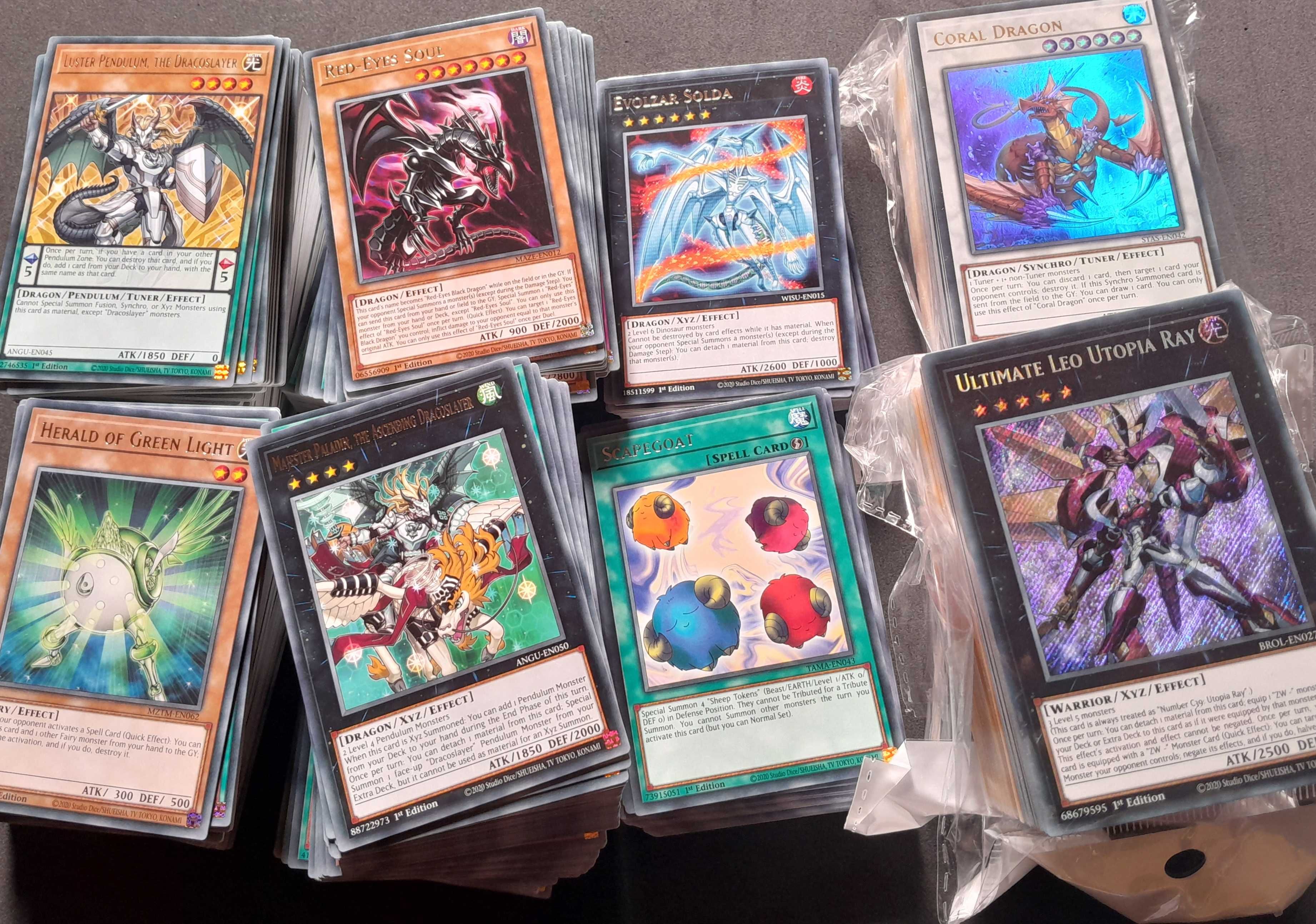 Yu-Gi-Oh- 700 Rares+400 S/U/S Rares