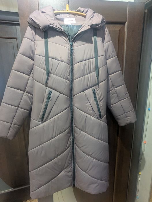 Пальто зимове довге