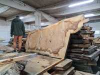 Suche blaty na stół monolit live edge loft wood epoxy massivholz