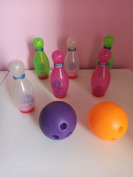 Jogo boliwg plástico