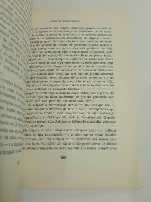 Textos Económicos, de Sérgio Ribeiro