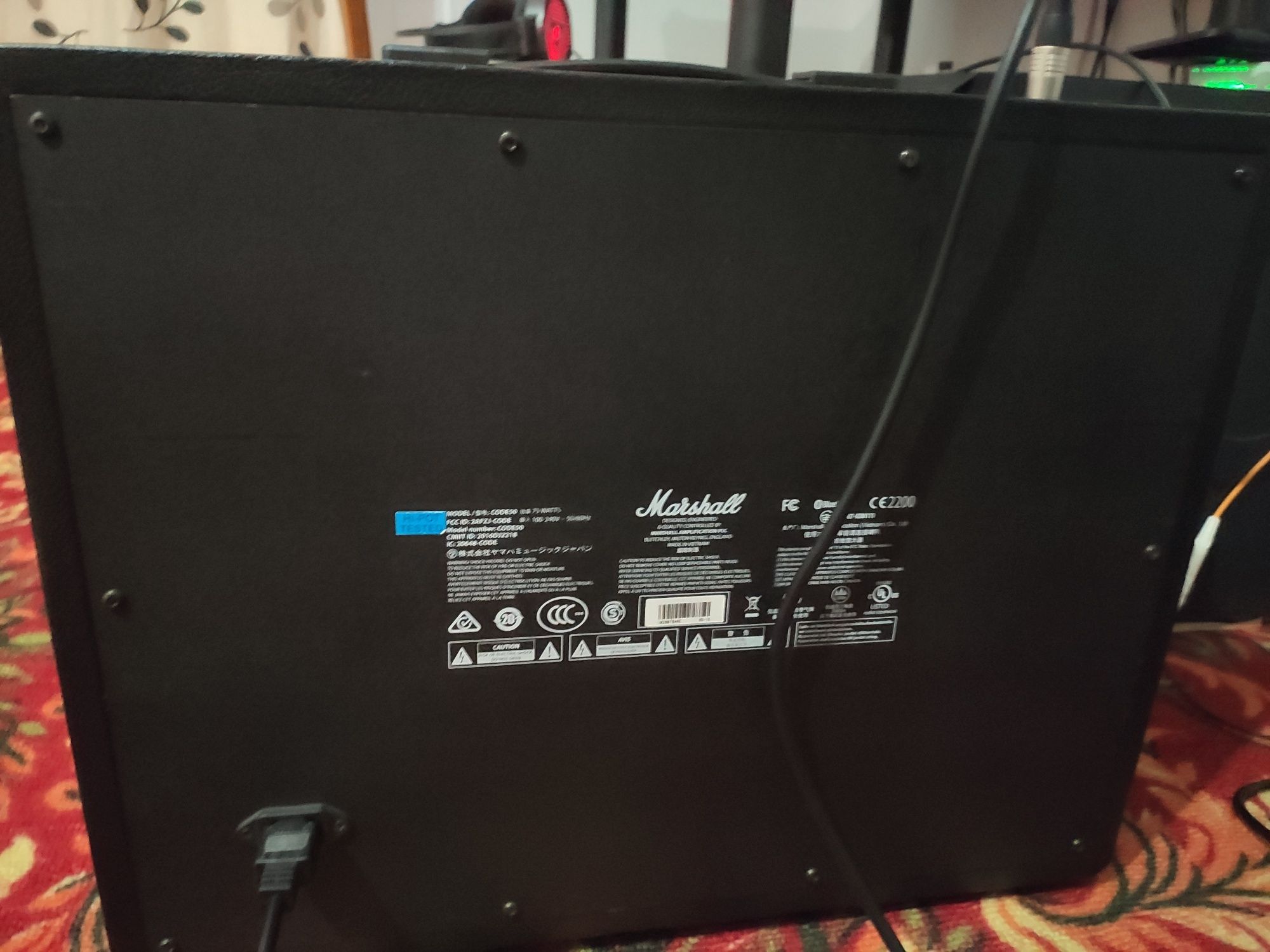 marshall code 50