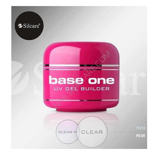 Silcare Base One UV Gel Builder Clear 15g.