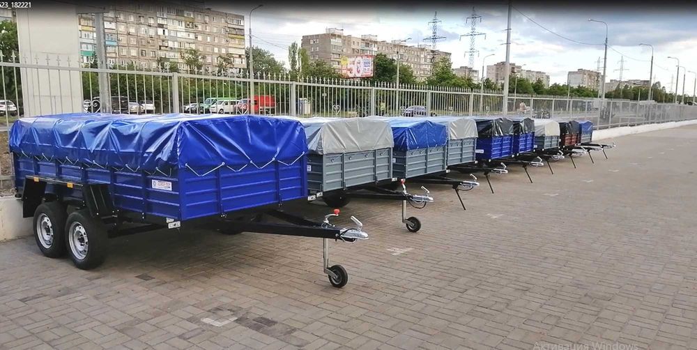 Двохосний причіп 1560*3200мм, причеп категорія В до 2.2т, м. Козятин