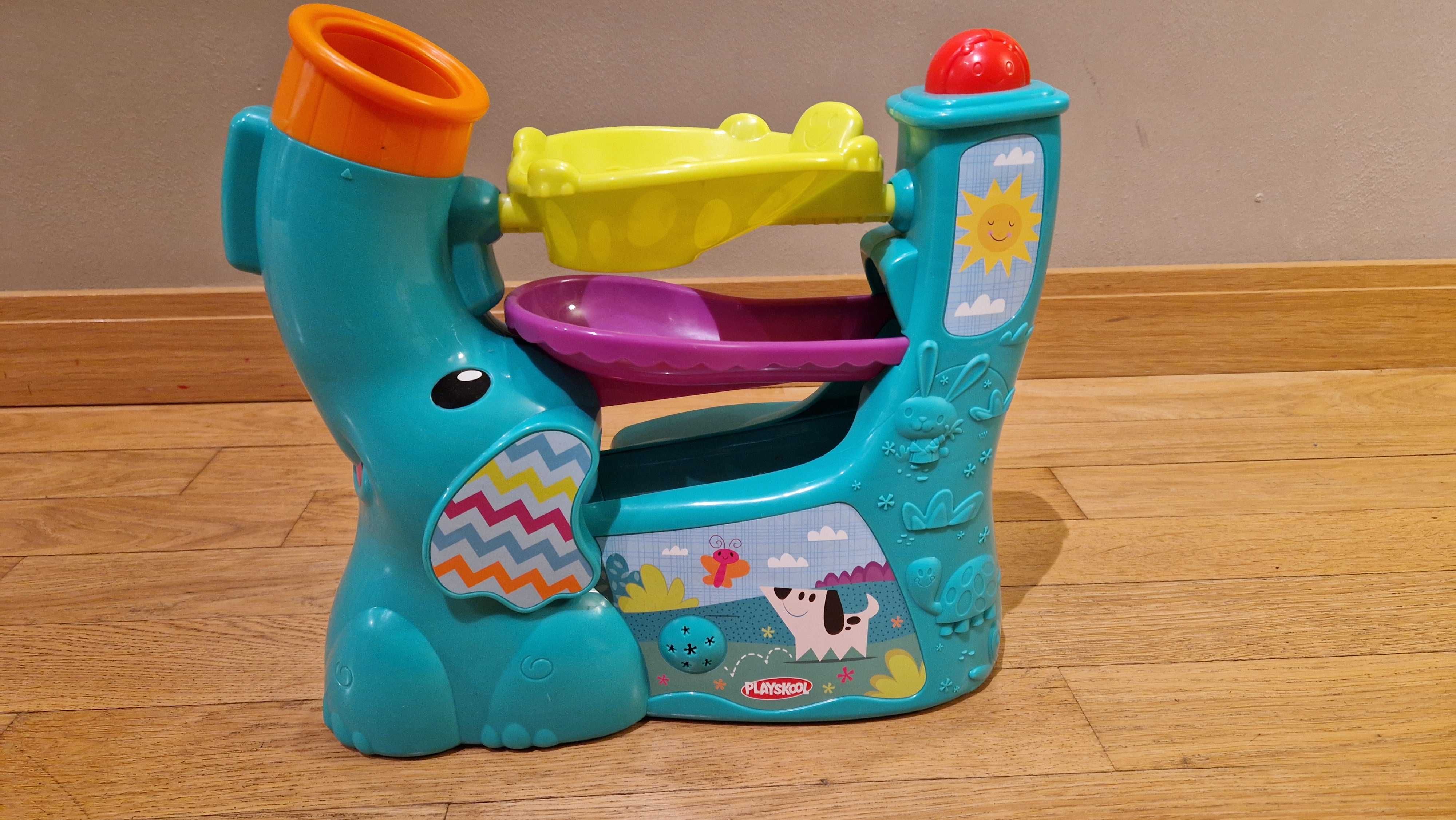 Fontanna interaktywna z piłek Słoń Playskool