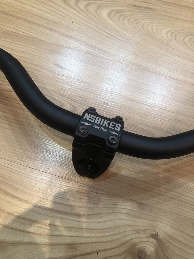 Kierownica ns bikes + mostek ns bikes kokpit dirt