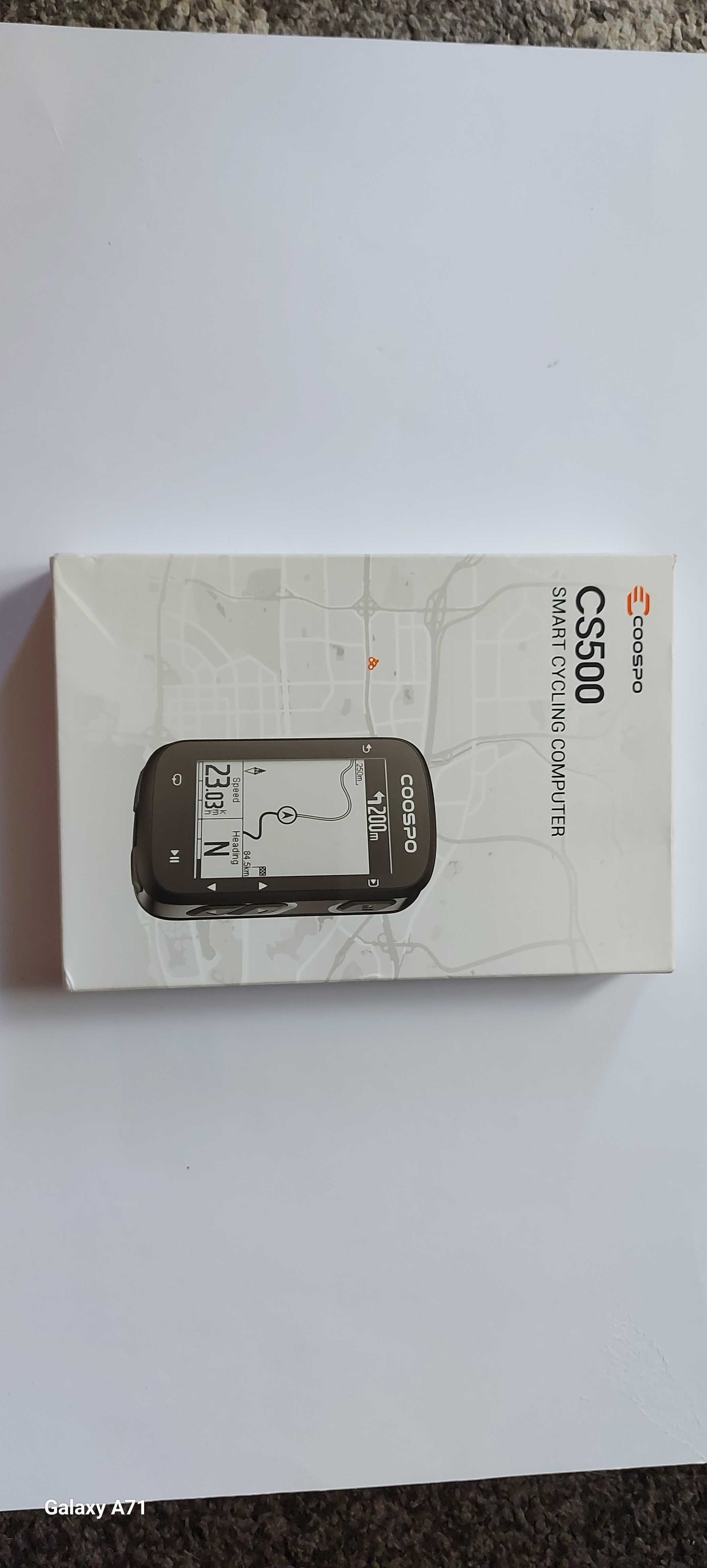 COOSPO CS500 Komputer rowerowy, GPS nawigacja, bluetoth
