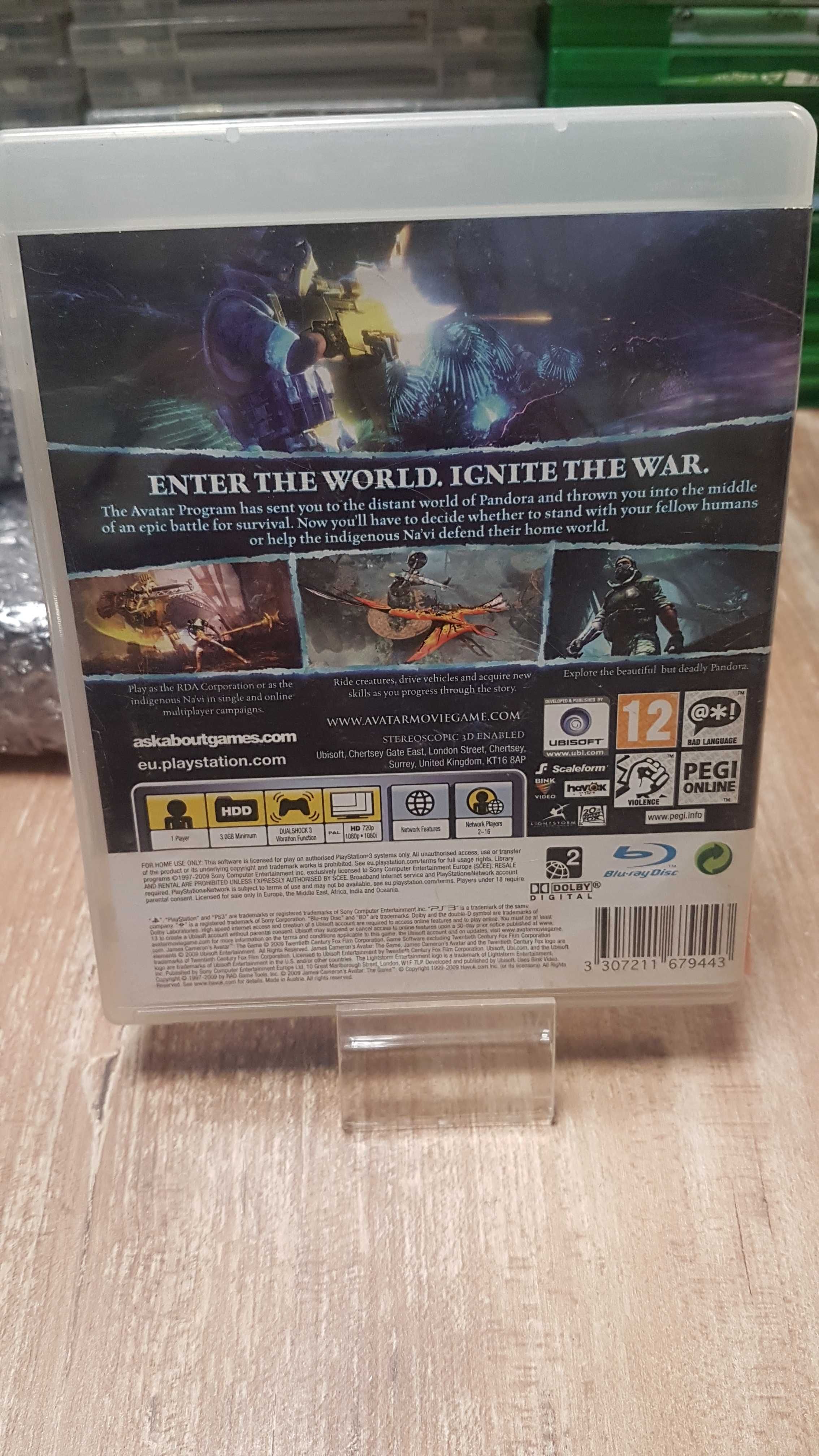 Avatar: Gra komputerowa PS3 Sklep/Wysyłka/Wymiana