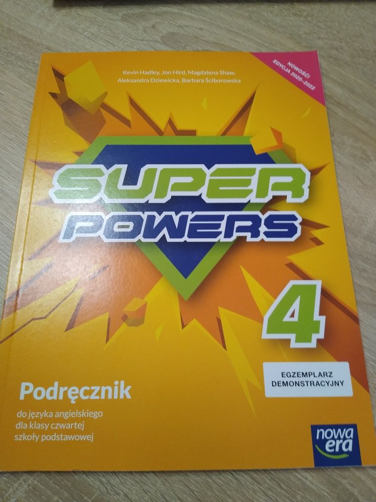 Super powers 4 podręcznik + ćwiczenia