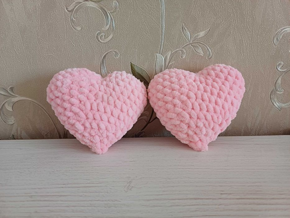 Іграшка м'яка сердечко.