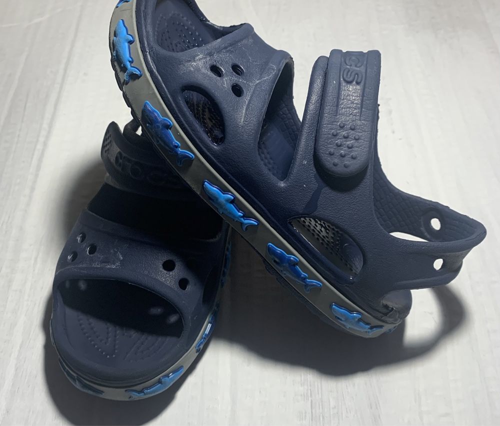 Сандалії , босоножки, тапочки Crocs  Shark 17,5 см