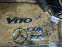 Эмблема надпись значок знак Mercedes Vito 639 109 cdi на ляду наклейка