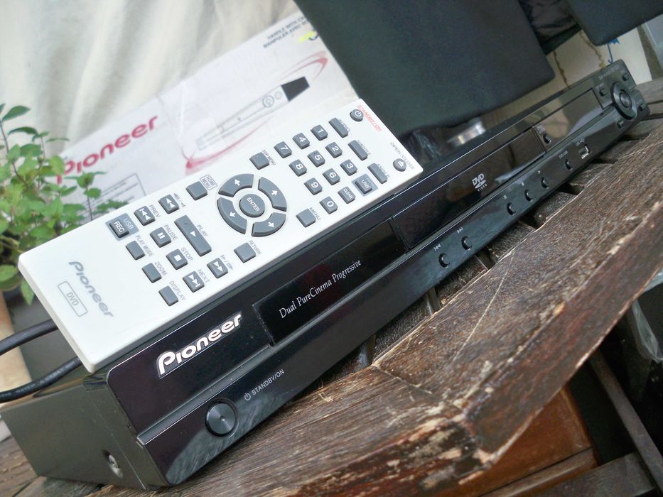 odtwarzacz DVD Pioneer DV-320 + pilot, stan bdb, tworzy MP3