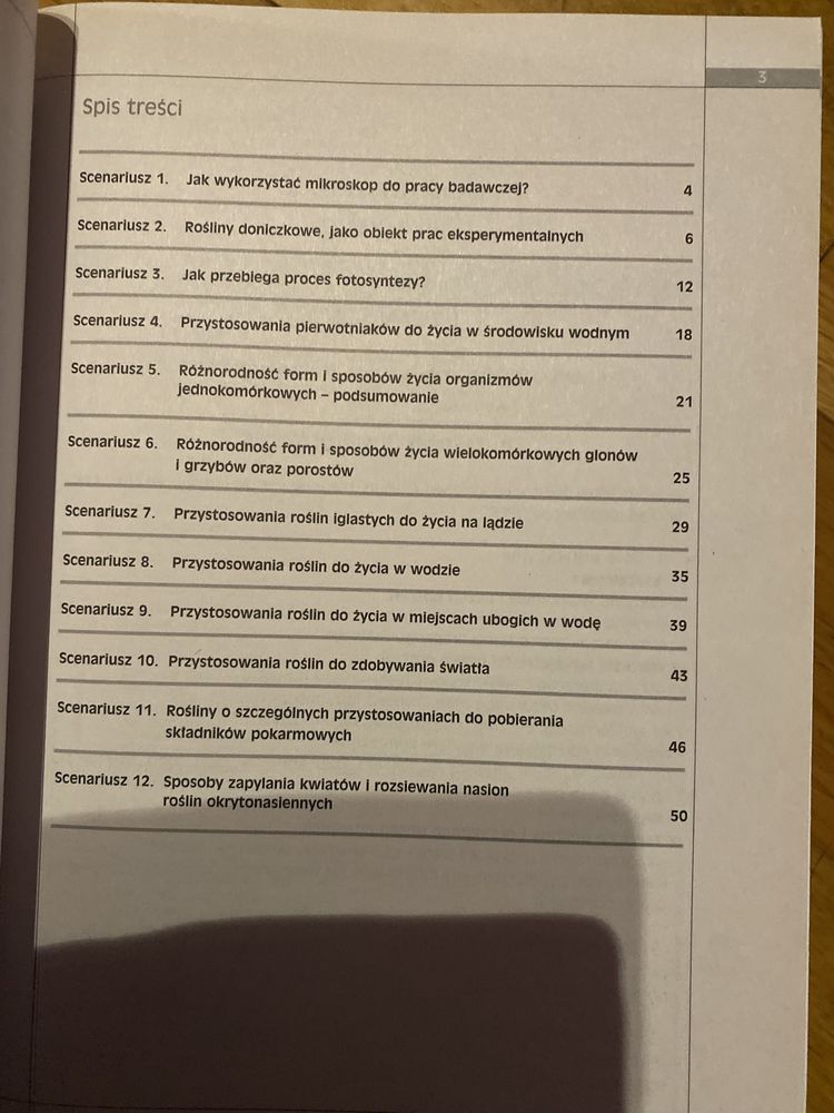 Biologia 1 wybrane scenariusze operon