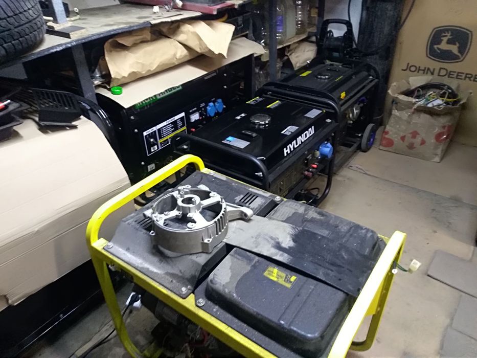 Ремонт бензогенератора.