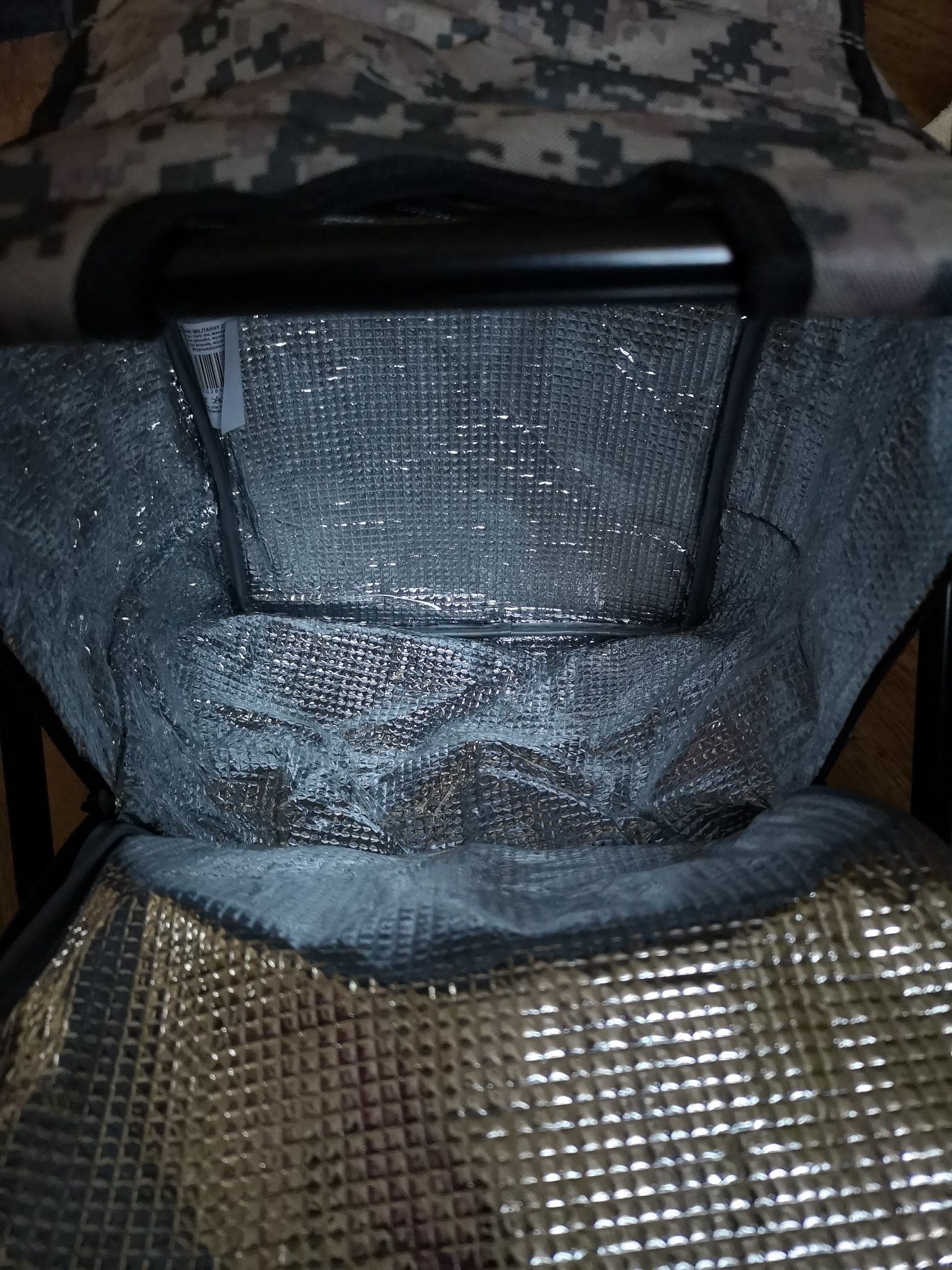 Wygodny termiczny plecak z krzesełkiem