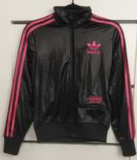 Adidas Chile 62 bluza czarna z różowymi elementami roz. 34
