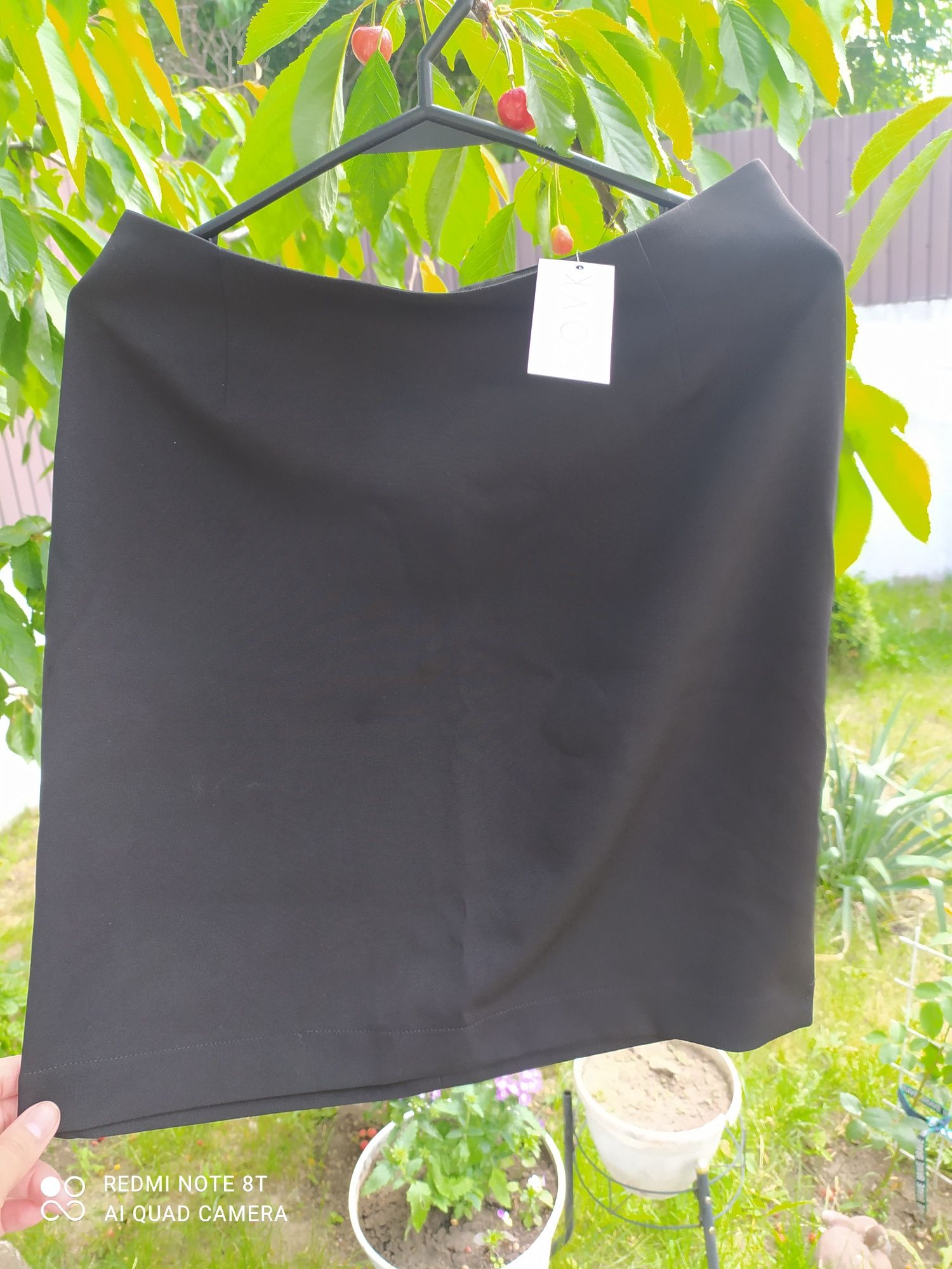 Классическая черная мини юбка от vovk