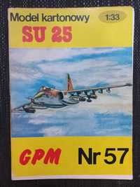Model Kartonowy GPM 57 Samolot Su-25