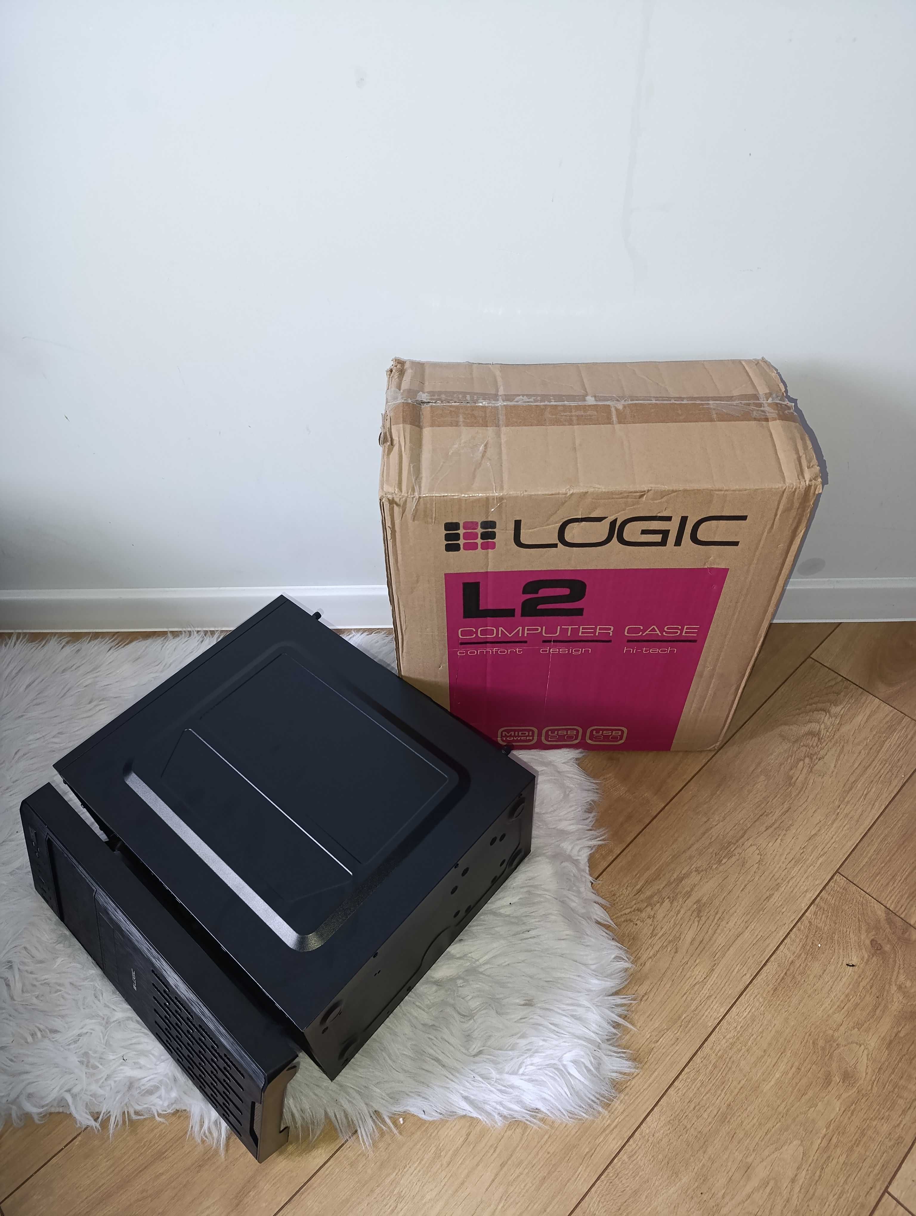 Obudowa komputerowa Logic L2 2x USB 3.0 Uszkodzona
